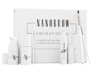 Un kit pratique conçu pour le réhaussement et la lamination des sourcils