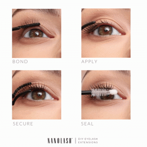 extensions de cils en grappe à appliquer soi-même à la maison